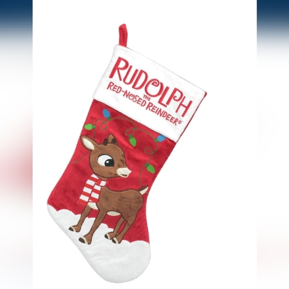 Rudolph the Red-Nosed Reindeer Christmas Stocking 2019 Holiday Bundle of 4 - Picture 11 of 14